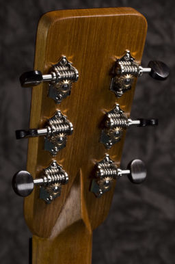 Waverly Open Back Nickle Tuners with Black Ebony Buttons
